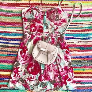 💋Express Pink and SILVER Crossbody Bag💋